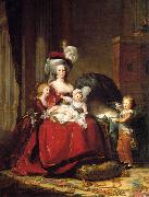 eisabeth Vige-Lebrun Marie Antoinette and her Children Spain oil painting artist